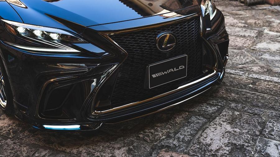 Детали экстерьера Lexus LS500h AWD Executive Line by Wald 2018 года  (фото 5 из 18)